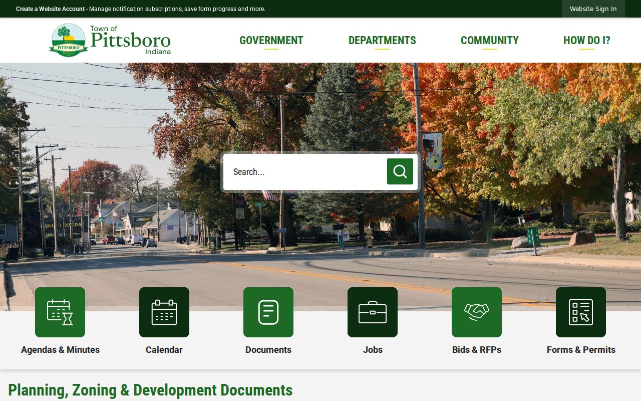 Hendricks County Pittsboro court records municipal public records form index